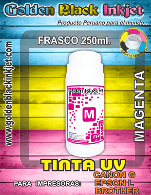 Tinta UV, Frasco sellado